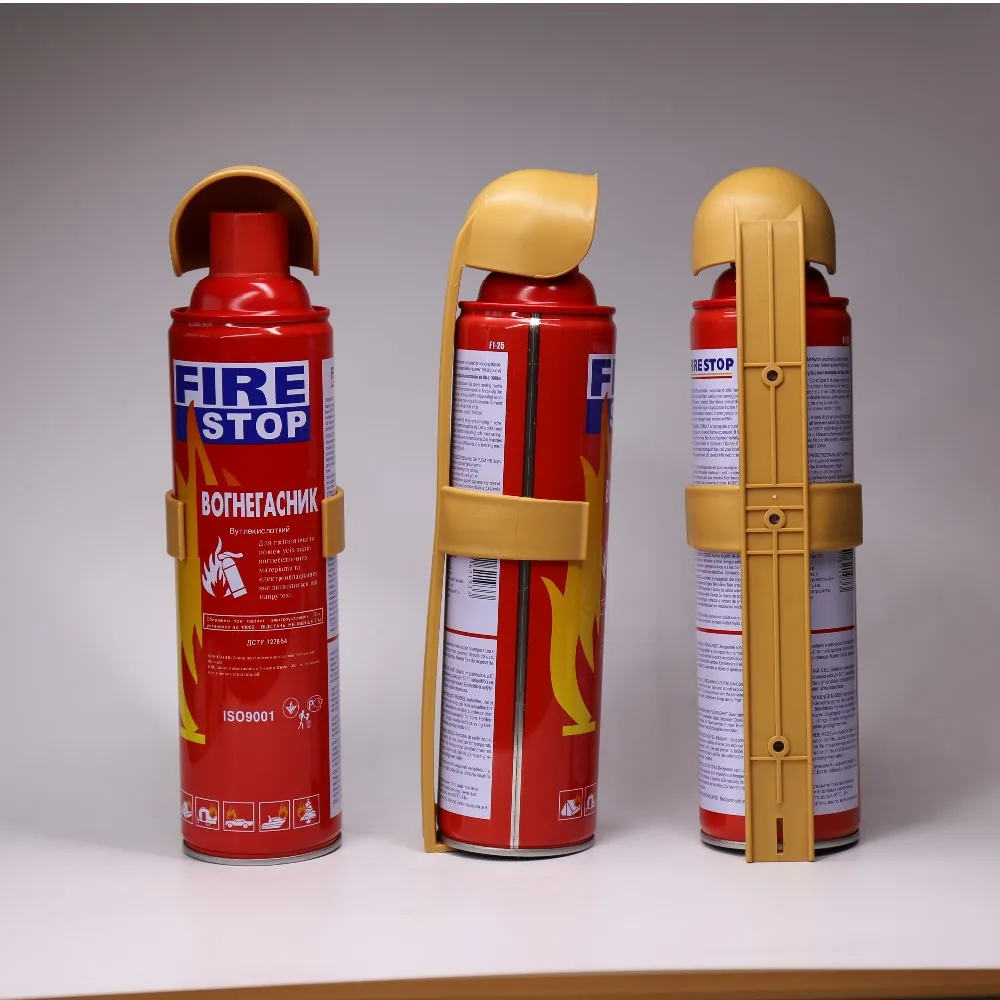 Portable 500ml fire fighting foam aerosol fire extinguisher price
