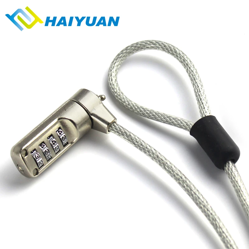 Security Hardware Cable Combination Lock for MacBook Air/Pro With lock buckle computer locking cable computer safety lock