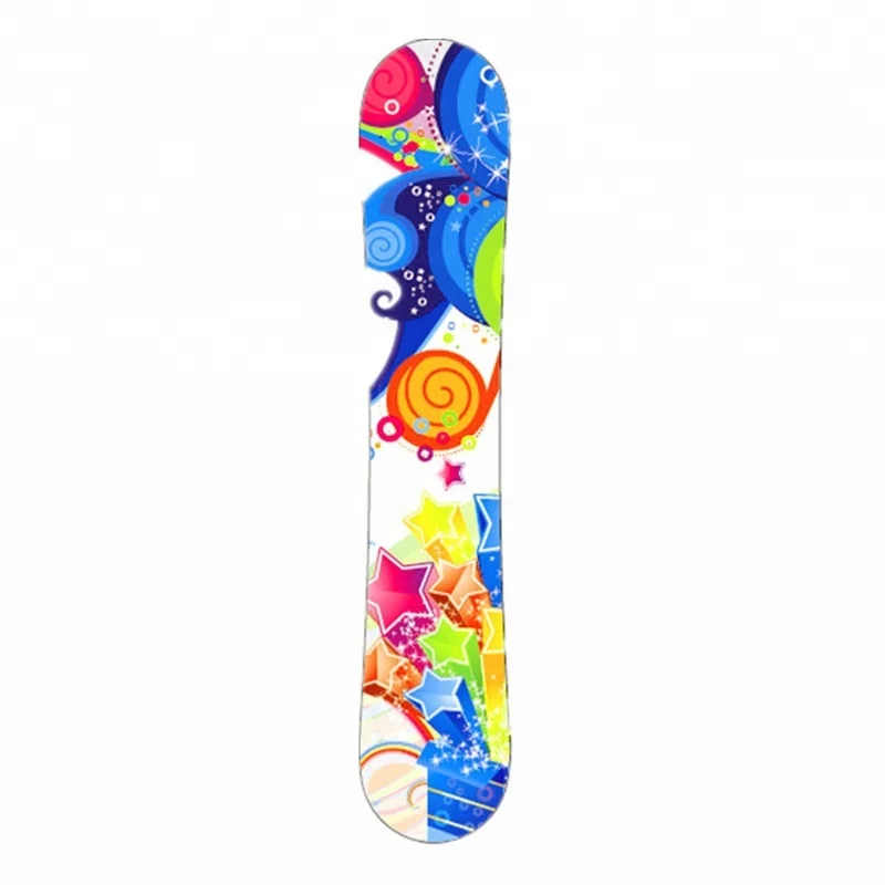 Transfer  Printing  Sublimation snowboard extruded base Poplar Bamboo custom Snowboard ski OEM Snowboard