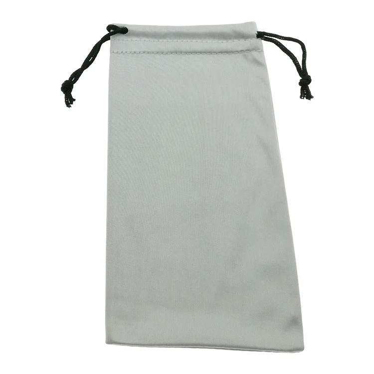 9*18cm glasses cloth bag custom LOGO size sunglasses cloth bag glasses bag