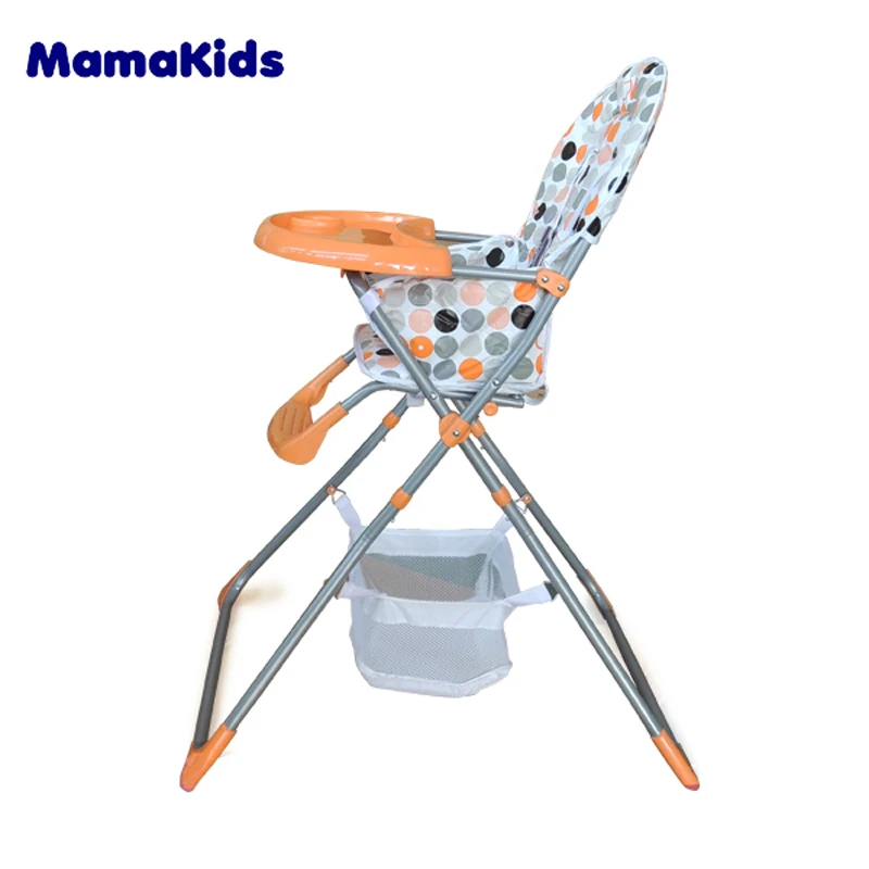 EN14988 approved plastic portable foldable baby feeding chair