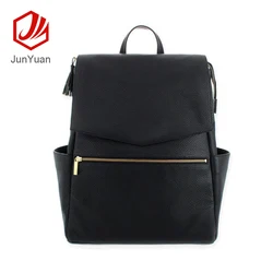 QUAN ZHOU New Fashion PU Leather Baby Nappy Bag Backpack Diaper Bag