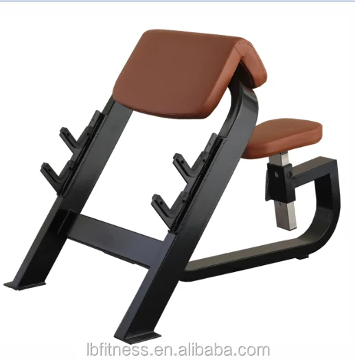 Commercial Professional Gym Equipment Biceps Preacher Bench/ scott bench