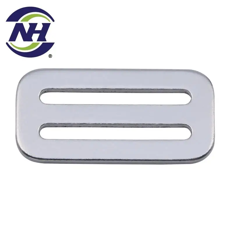 Side release 3mm thick climbing metal oring belt buckle