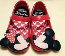 Mini Melissa Jelly Sandals For Baby Girls Boys Children Summer Cute Minnie Mickey Cartoon Beach Shoes