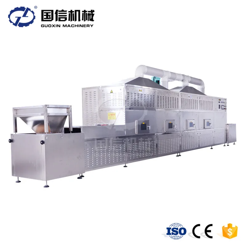 
New type microwave dehydration tobacco leaf dryer / curry leaves drying machine 