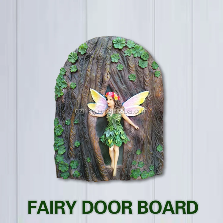 Дешевый смолы фея двери для сада