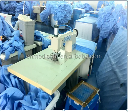 India free installation service Malaysia free samples Non woven best price disposable Ultrasonic surgeon gown making machine