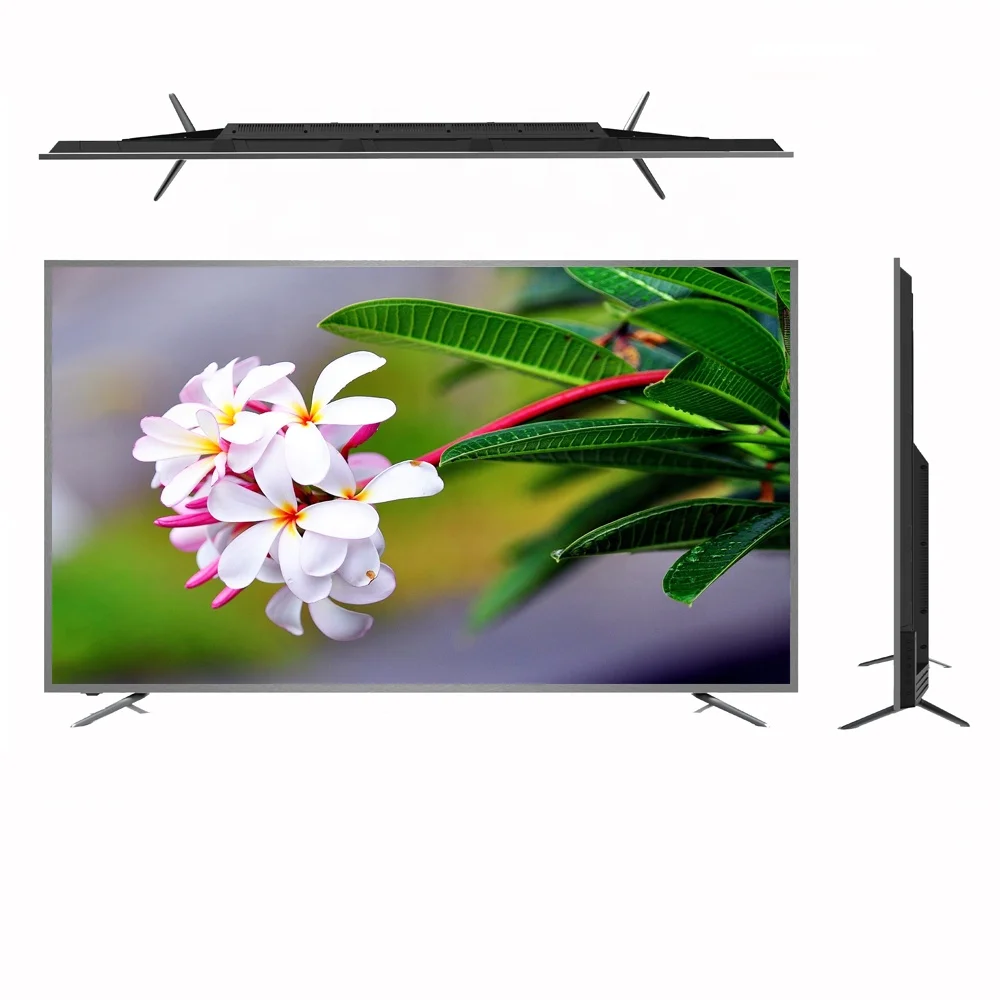  Китайская фабрика большой размер 55 75 86 дюймов светодиодный телевизор FHD UHD ЖК-телевизор
