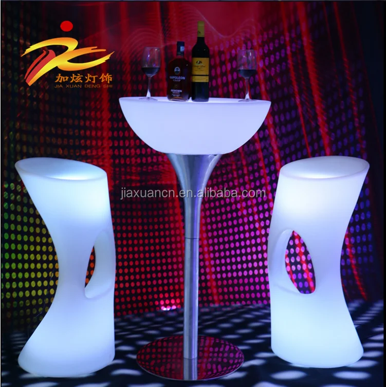 Перезаряжаемый стул со светодиодной подсветкой, барный стул и сиденье, 16 цветов