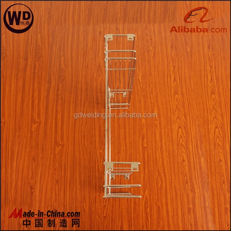 Wire Style Two Layers Base Side Mount Pull-out Basket WT-B01