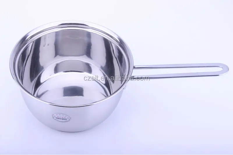 Stainless steel noodles pan milk pot mini saucepan With Lid