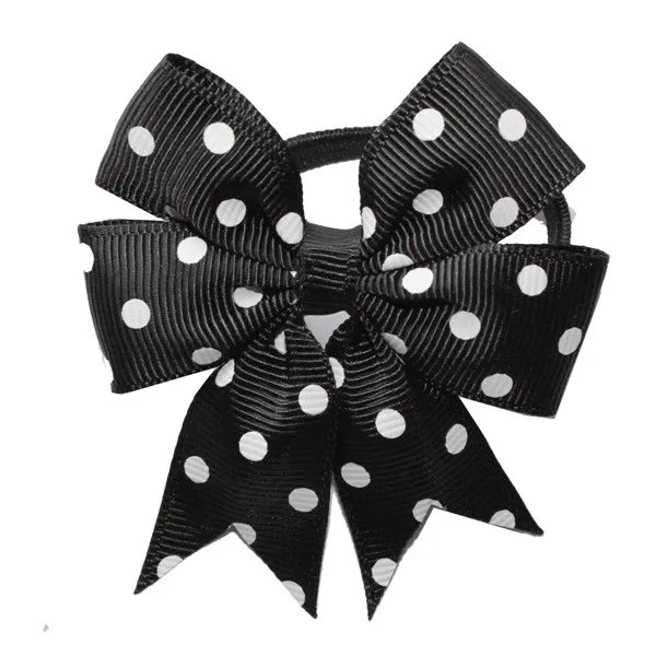 Декоративные банты на шею бутылки с эластичным резиновым бантом в горошек, предварительно привязанный бант для украшения бутылки