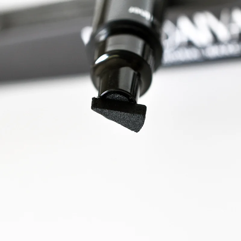 HANDAIYAN double ended triangle winged Eyeliner Stamp waterproof long lasting liquid eye liner pen vamp style wing stamp