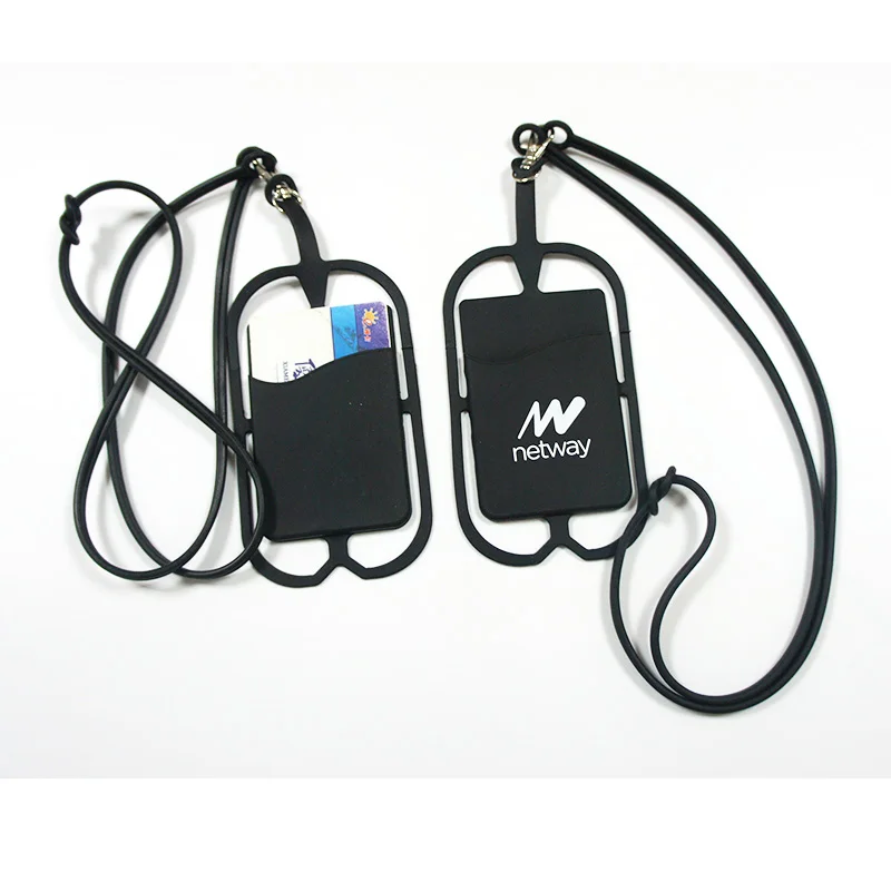 Universal Cell Phone Lanyard Case Silicone Neck Strap Smartphone Holder for iPhone XS