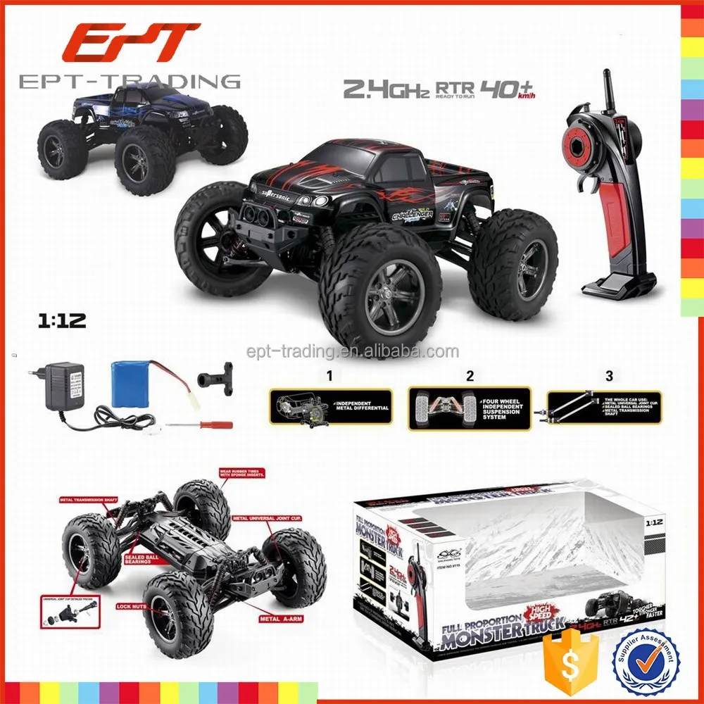 Wholesale high speed big wheels rc car with great price