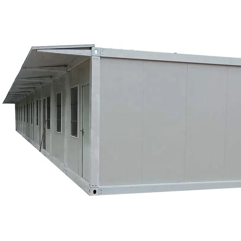 20 feet folding mini removable fiberglass prefab container modular pvc sandwich panel house