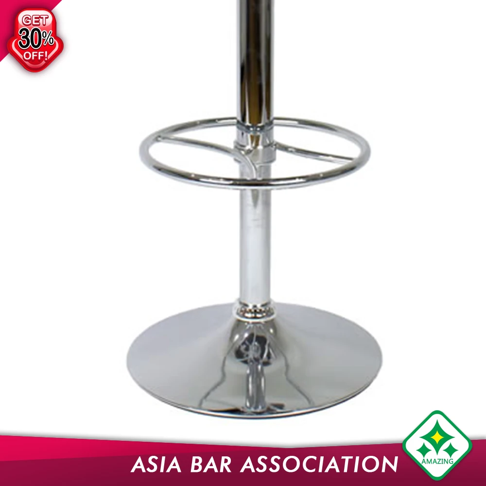 
Environmental Adjustable Bar Stool Chair for Bar Table Best Selling Rose Gold Metal Stool Black Leather Bar Chair 