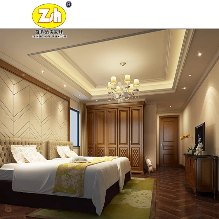 Foshan Zesheng 5 star Arabic hotel furniture china hotel bedroom furniture ZH-292