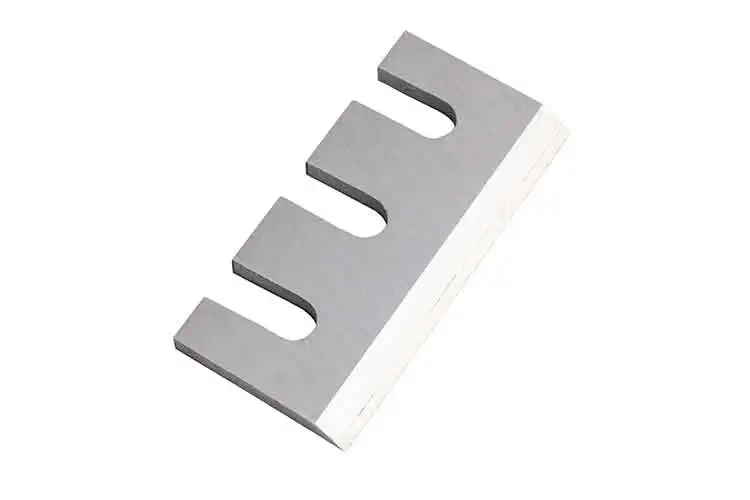 
china wholesale custom plastic bottle crusher blade with low price blades inlay <a href=