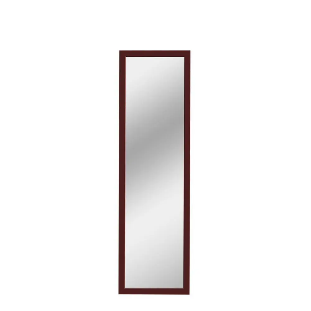 cheap easy plastic full length hanging over the door mirror 36x120cm