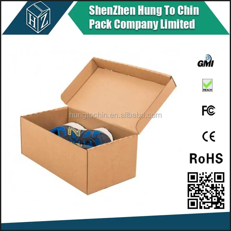 Дизайн водонепроницаемый картонной коробке упаковка для обуви