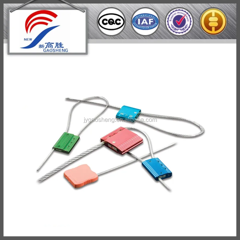 High Quality Security Wire Cable Seal Locks Steel Cable lock