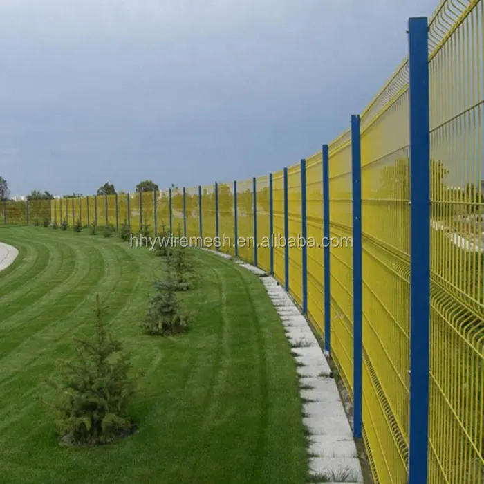 Gates ECO Wire Mesh Fencing/welded Mesh Fence/wire Fence Metal Trellis Garden Fence Sport Fence & Coated Steel Round Post PVC