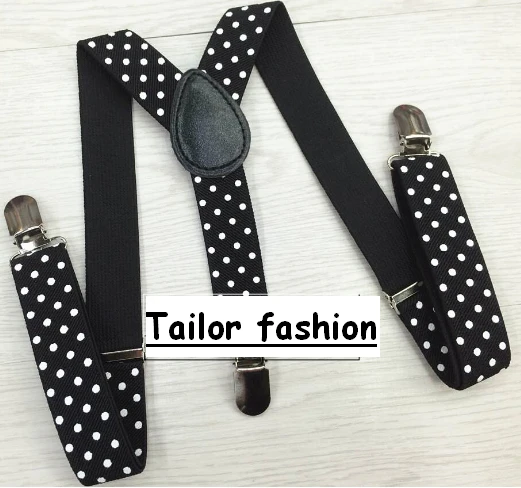 Children Suspenders Baby Boys And Girls Suspenders Clip-on Y-Back Braces Elastic Kids Suspenders