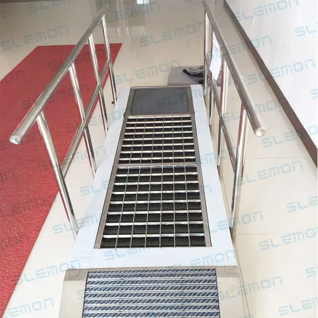 2020 Slemon Shoe Sole Cleaning System roller brush wet Cleaner Machine Boots Washer Shoe Cleaning Industry workshop