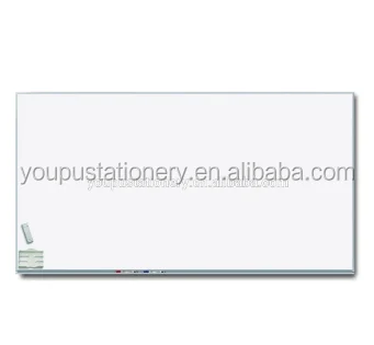 Ceramic whiteboard enamel white writing board for teaching in the school