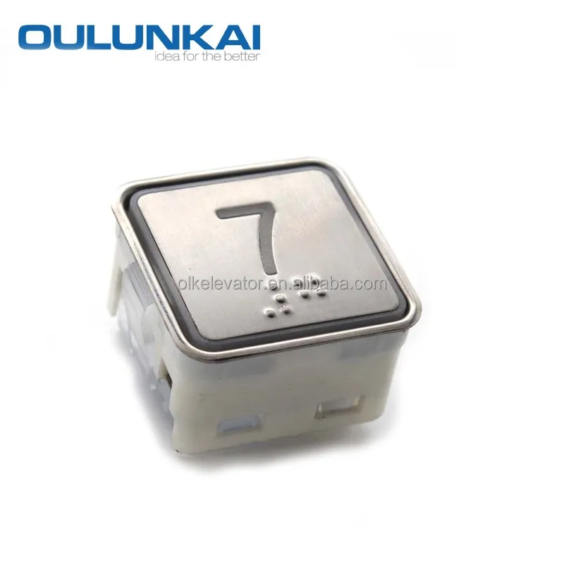 
KD105A Manufacturer square kone elevator push buttons 