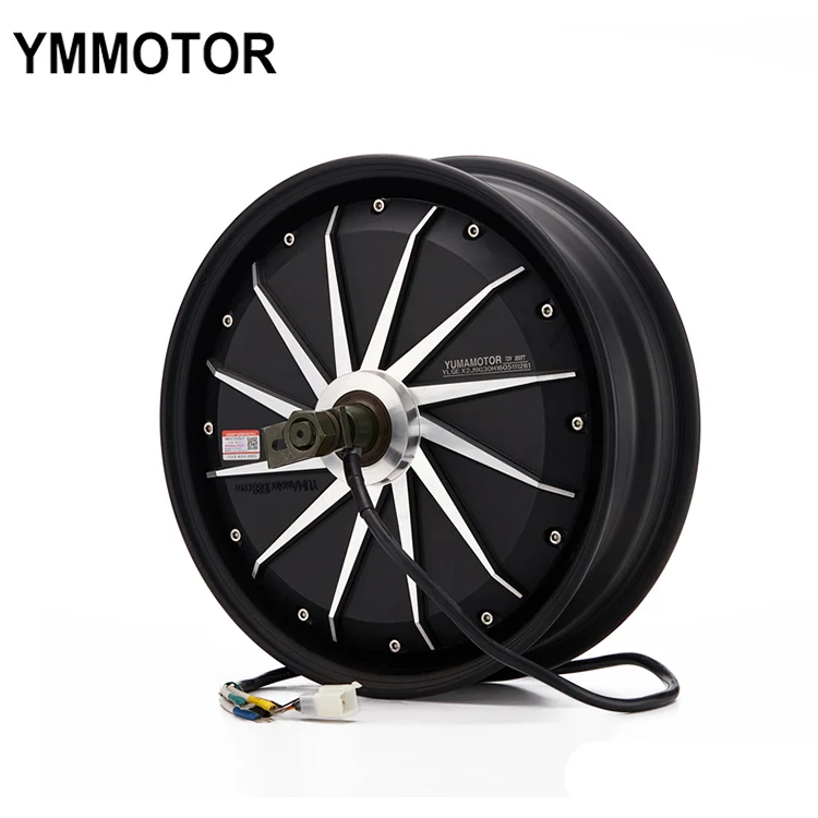 YMMOTOR 12 Inch  72v 3000w BLDC Motor For Electric Bike