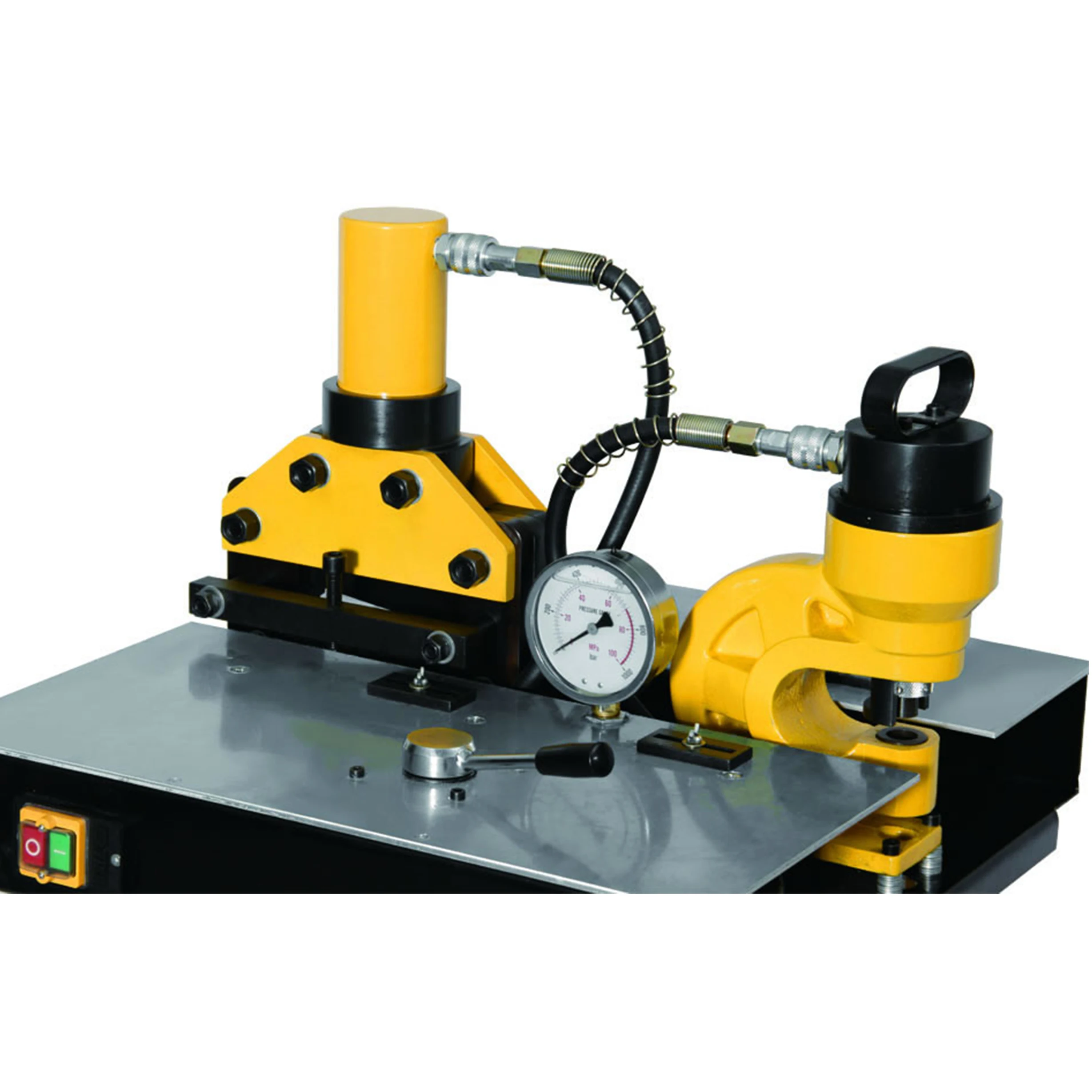 Три в одном шины процессор для сгибания/пробивки/режущий инструмент HHM-200H