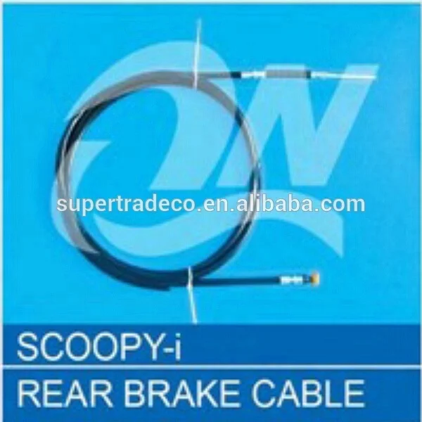 Motorcycle parts China factory wholesale cables rear brake cable motorcycle accessories use for MSN