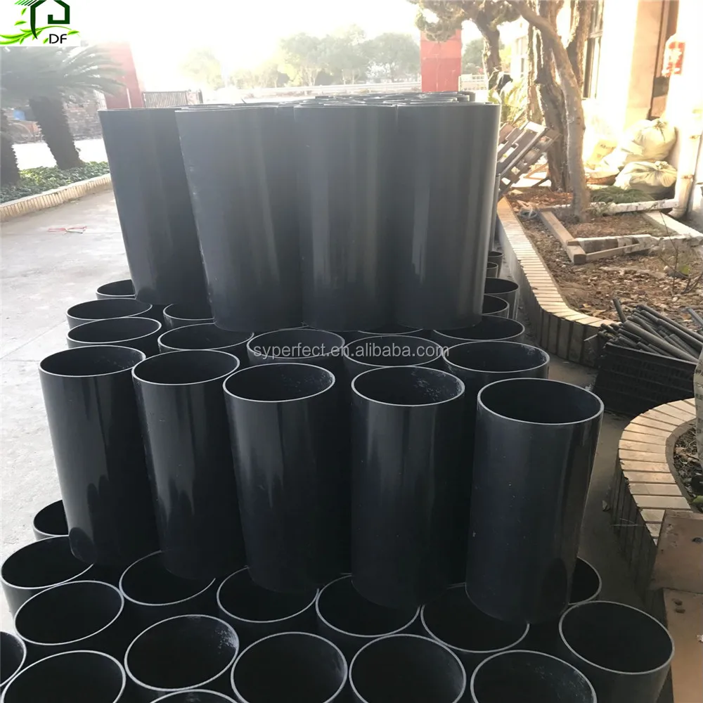Black High Pressure UPVC Irrigation Large Diameter Pipe PVC