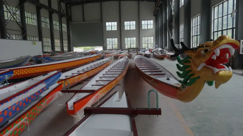 Лодка-Дракон FRP с испытанием IDBF