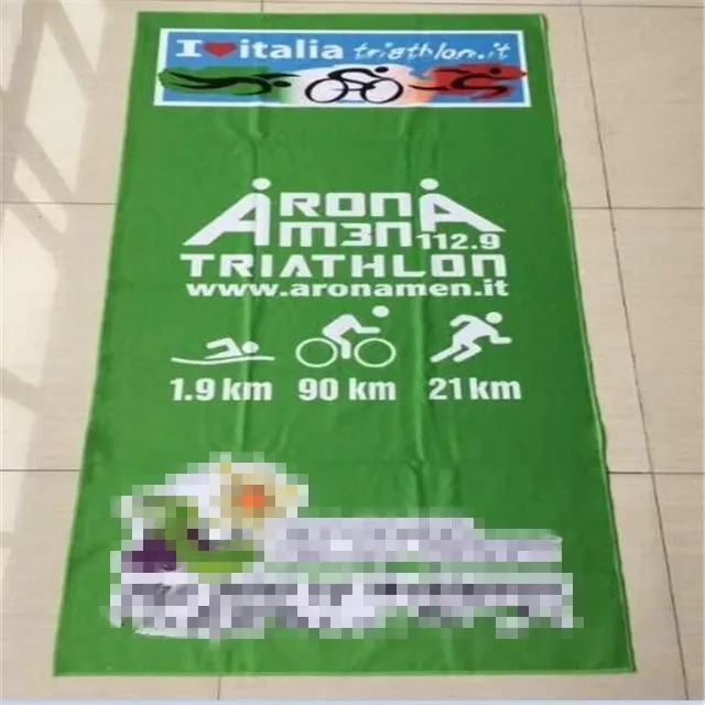 Promotional rally towel free gift towel sublimation printing towel