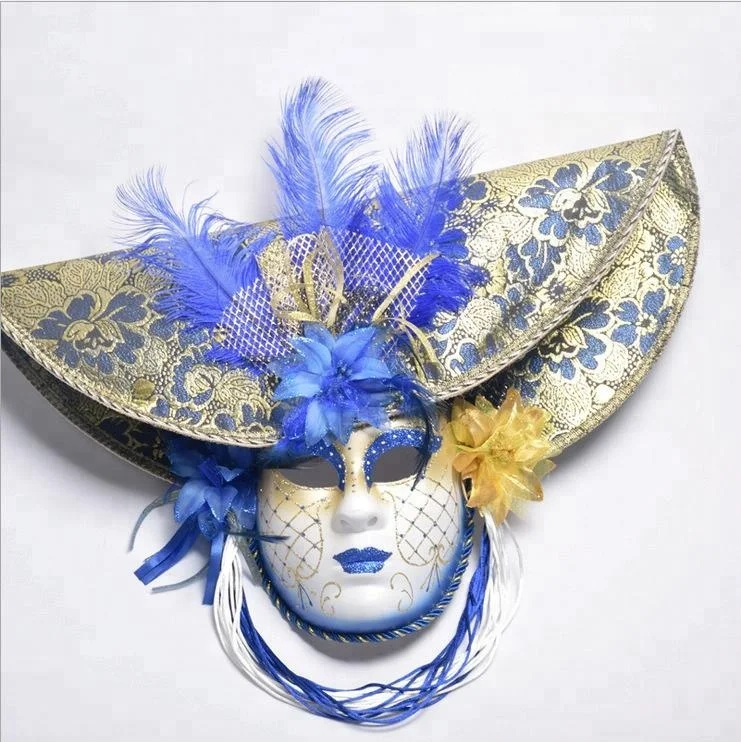Elegant Venetian Masquerade Masks for Birthday Party