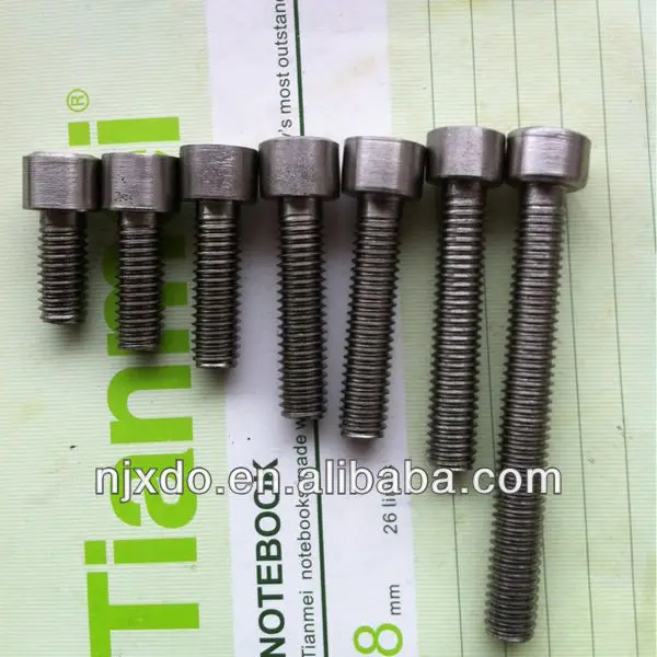 Alloy904L allen bolt sizes 904L hex jam nut bolts and washers