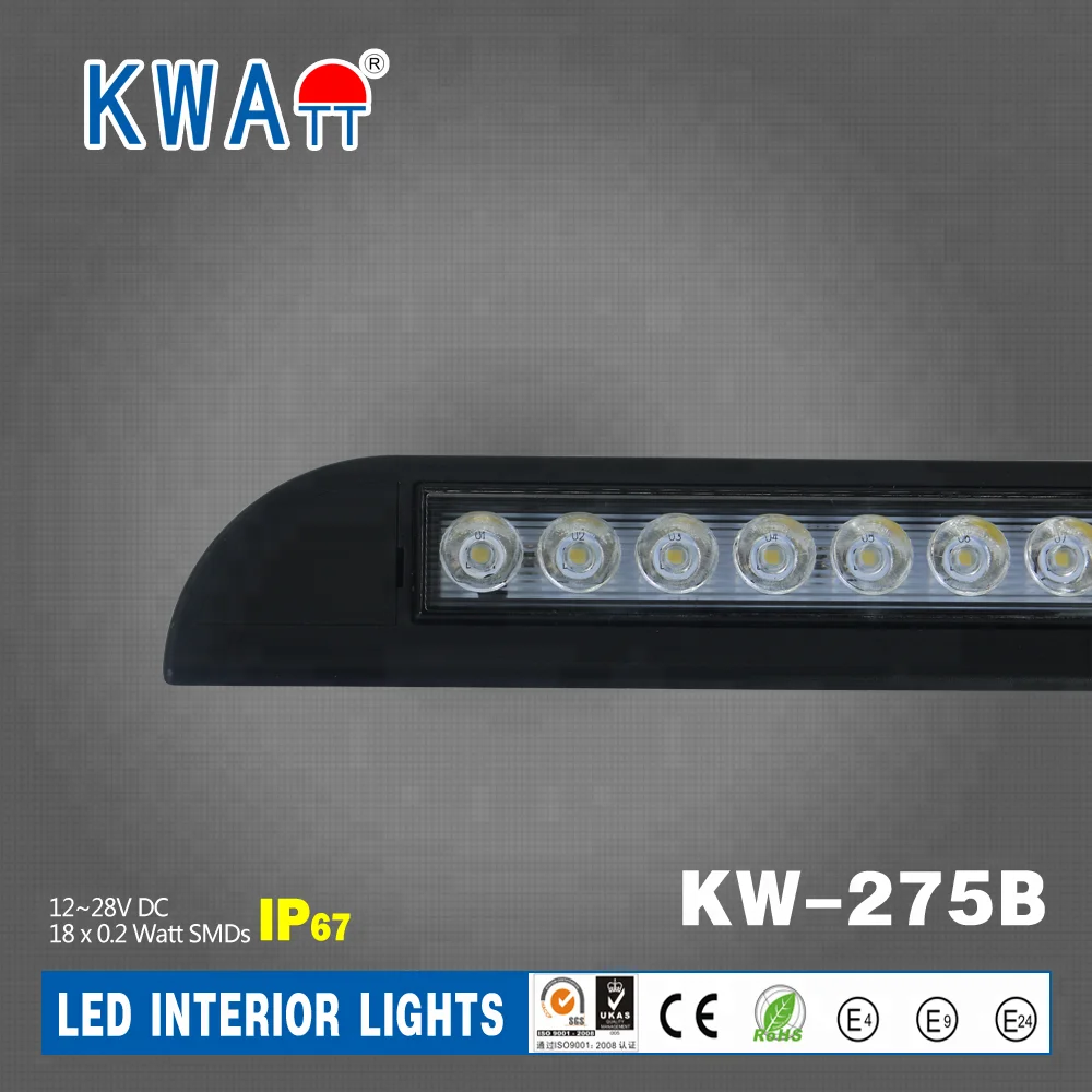 
KWATT High lumen waterproof IP67 12V LED RV interior Ceiling awning lights for Van,cabin,marine,Boat,Yacht 