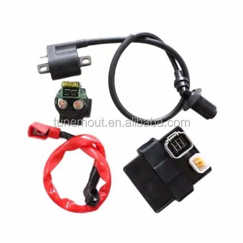 Новый комплект из Cfmoto 500cc Cf500 ср мото 500 подлинная стартер электромагнитный реле с кабелем и CDI