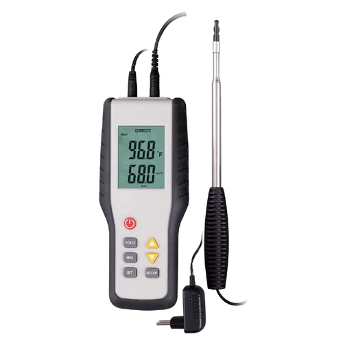 XINTEST digitalize LCD display portable CFM/CMM Thermo-Anemometer HT-9829 wireless anemometer made in China for sale