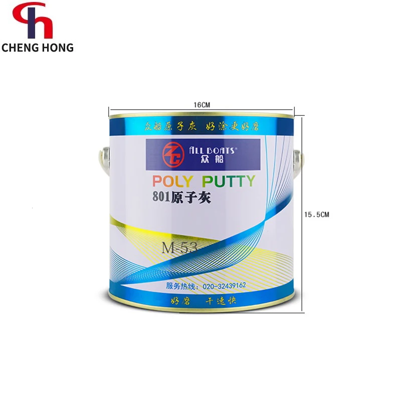 poly-putty body filler for car body filler repair