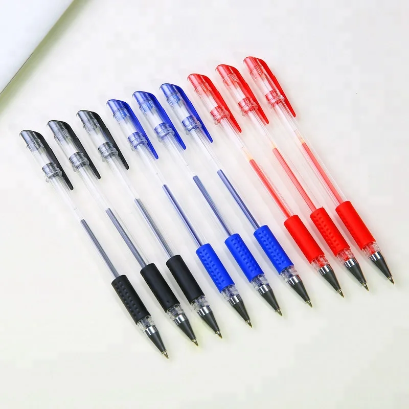 
Promotional Customized logo Pen Business Gift Multi Color Pen Plastic 0.5mm Gel Pen With Logo 