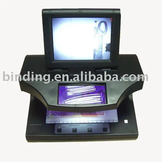 Профессиональный детектор денег (R61) с УФ, мг, ИК, 2 лупами и т. д.