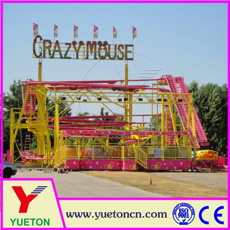 Amusement Theme Park Rides Playground Equipment Thrilling Rides Wild Mouse RollerCoaster