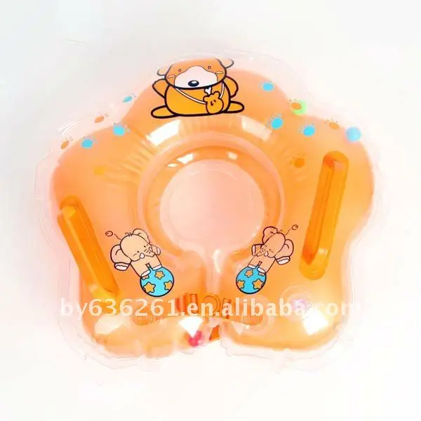 Pvc Baby Swimming Ring Pool Float Adjustable Baby Neck Ring