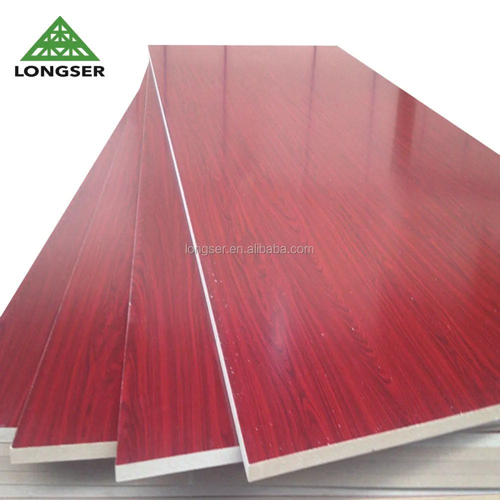 
17mm Kitchen Cabinet Used Wenge Colored MDF 