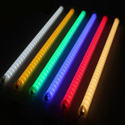 Factory price colorful programmable DMX digital led rgb tube